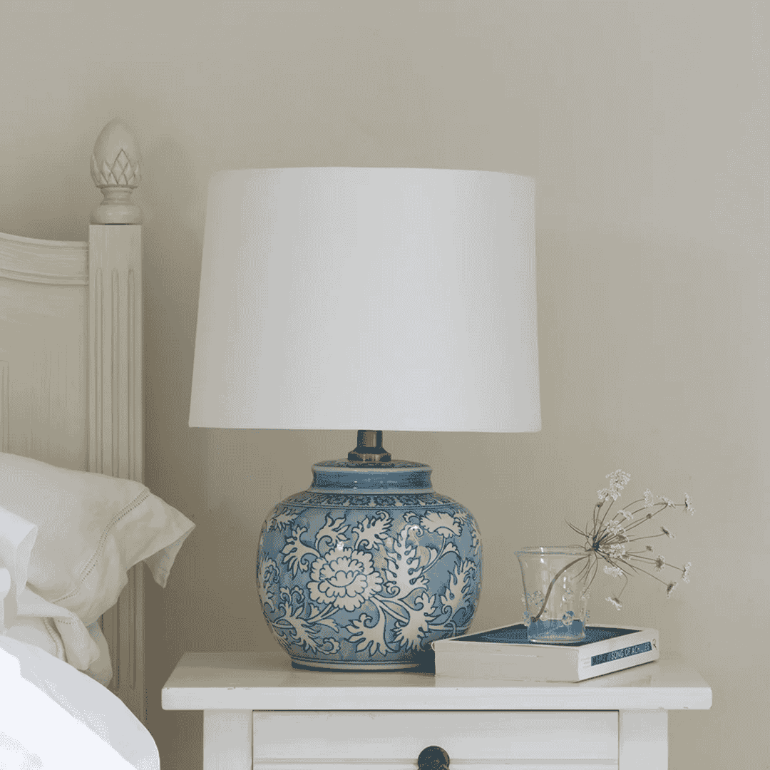 Alga Lamp With White Shade 42cm | Annie Mo's