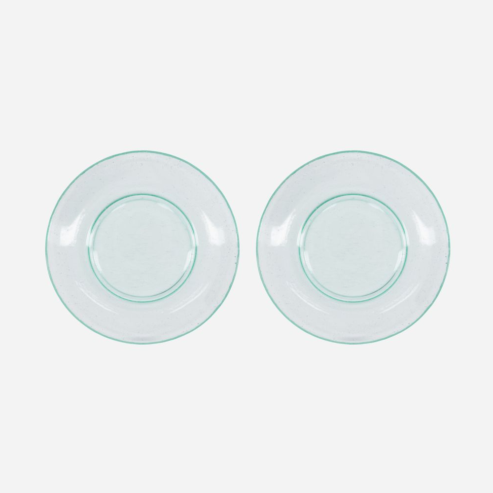 Aqua Rain Dinner Plate 27cm Set of Two