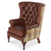 Winged Buttoned Back - Armchair