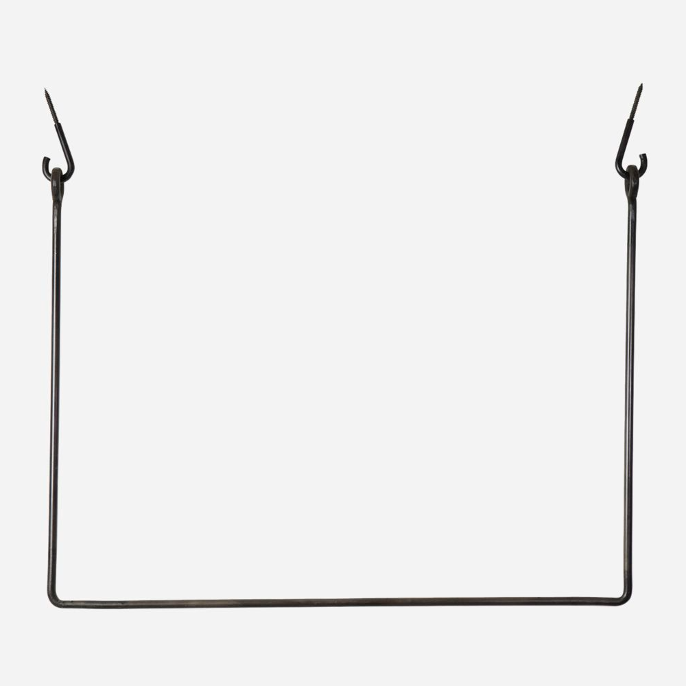 Black Coat Rack 100cm