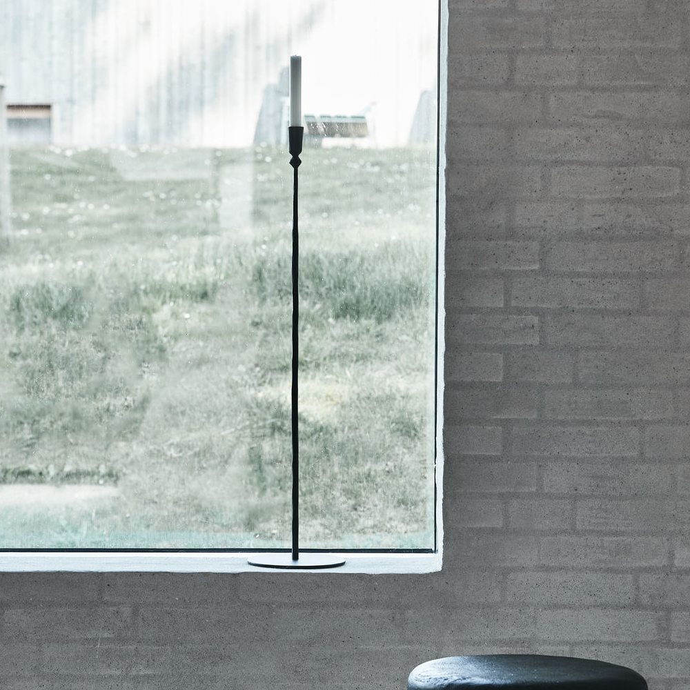 Black Trivo Candle Stick 70cm