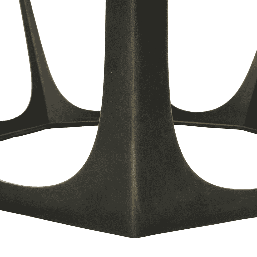 Bronze Gilded Coffee Table with Glass Top-D