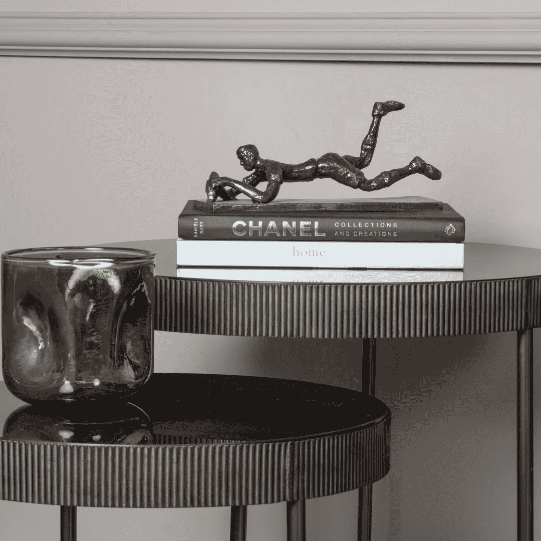 Bronze Rugby Player Try Scorer Sculpture 25cm