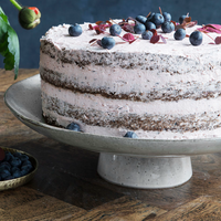 Cake Stand in Grey Blue 32cm | Annie Mo's