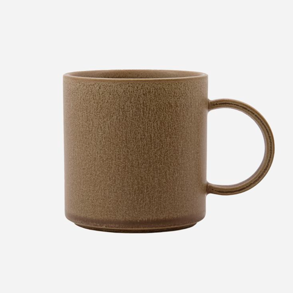 Camel Stoneware Mug 12cm