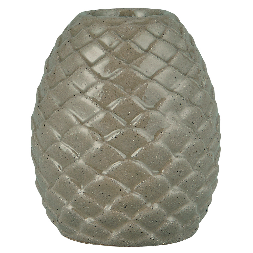 Ceramic Cone Dinner Candle Holder 7cm