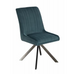 Chloe Dining Chair - Teal Velvet | Annie Mo's