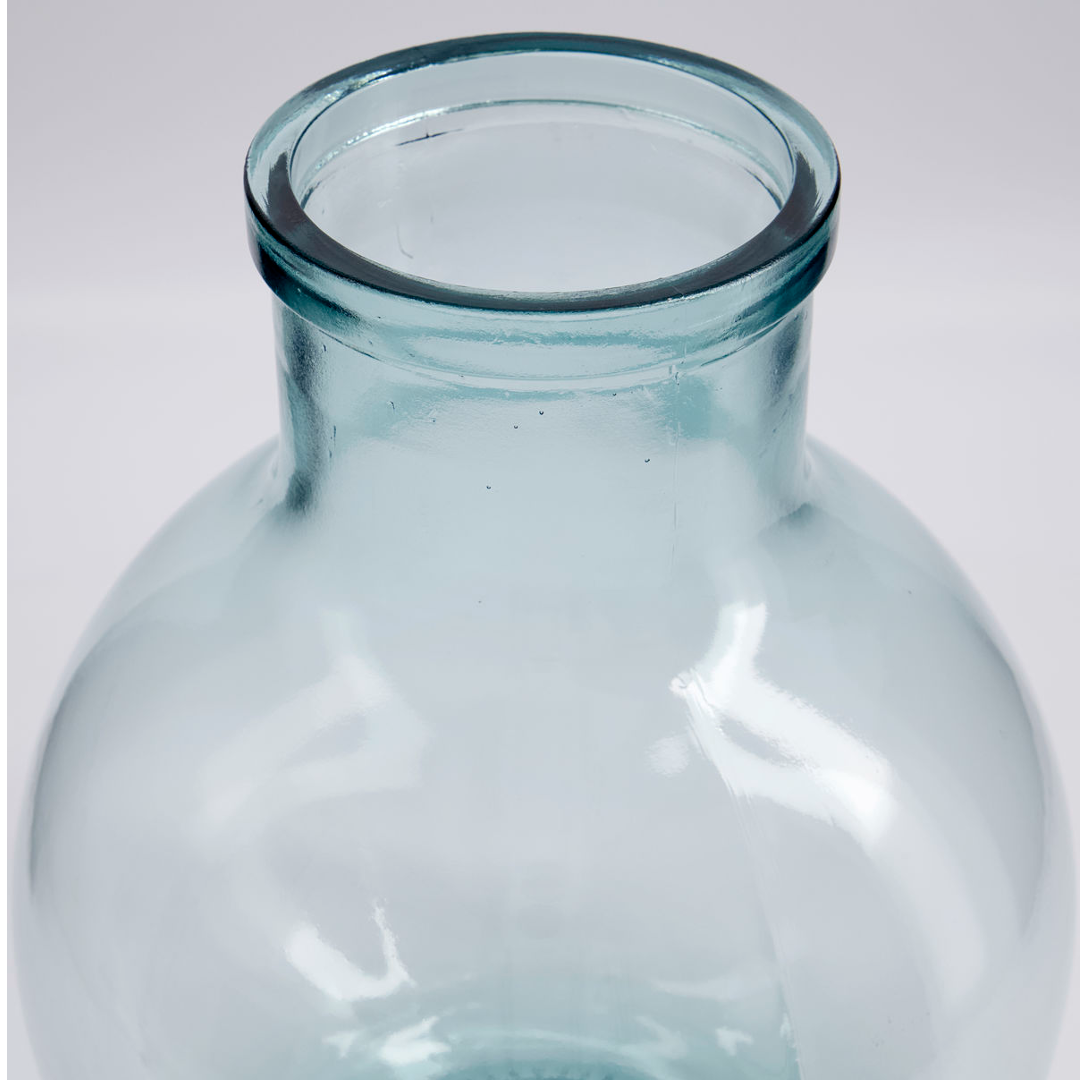 Clear Glass Vase 31cm