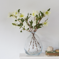 Clear Wobble Vase 20cm | Annie Mo's