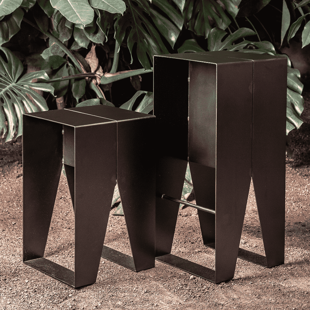 EMA Iron Side Table 45cm