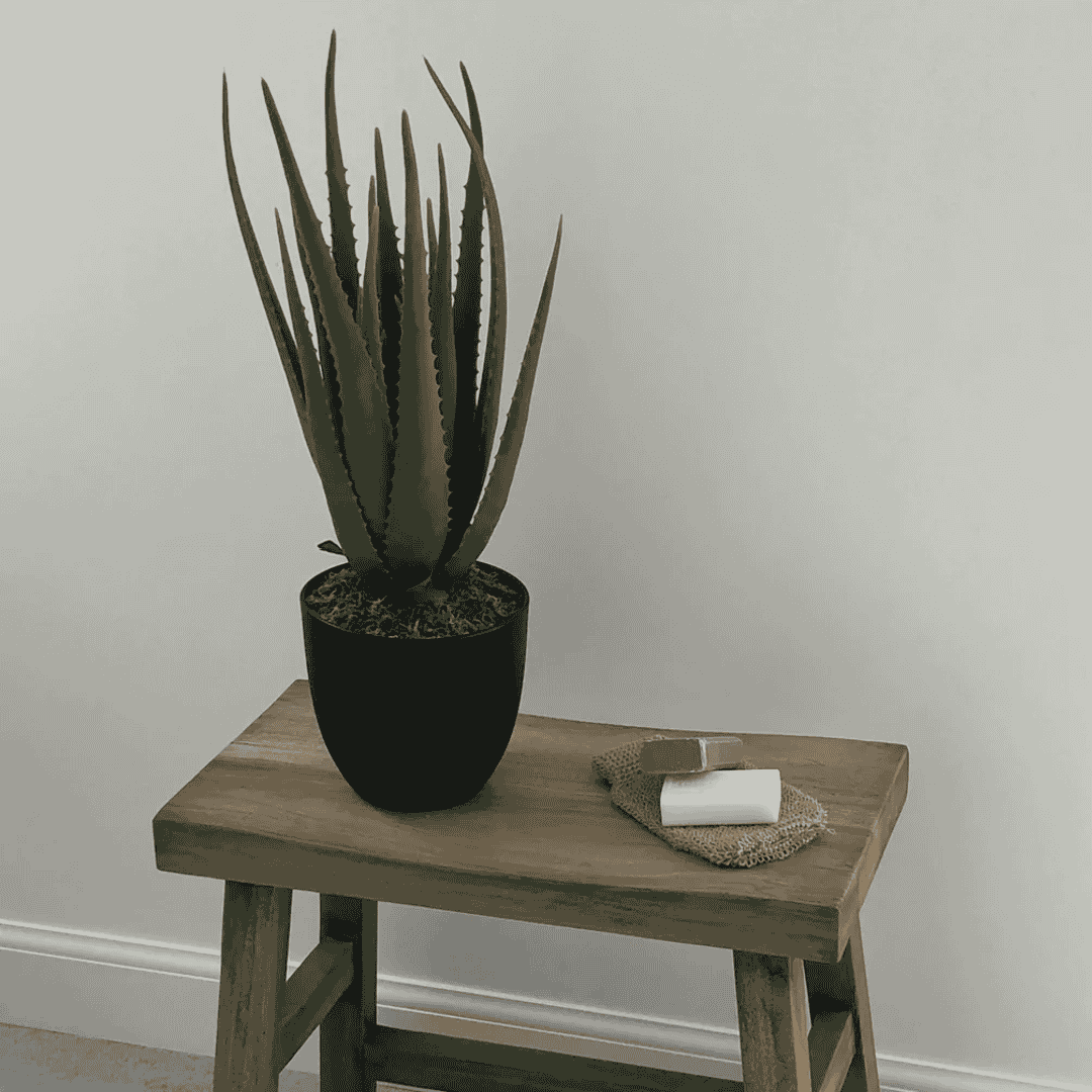 Faux Potted Aloe Plant 58cm | Annie Mo's