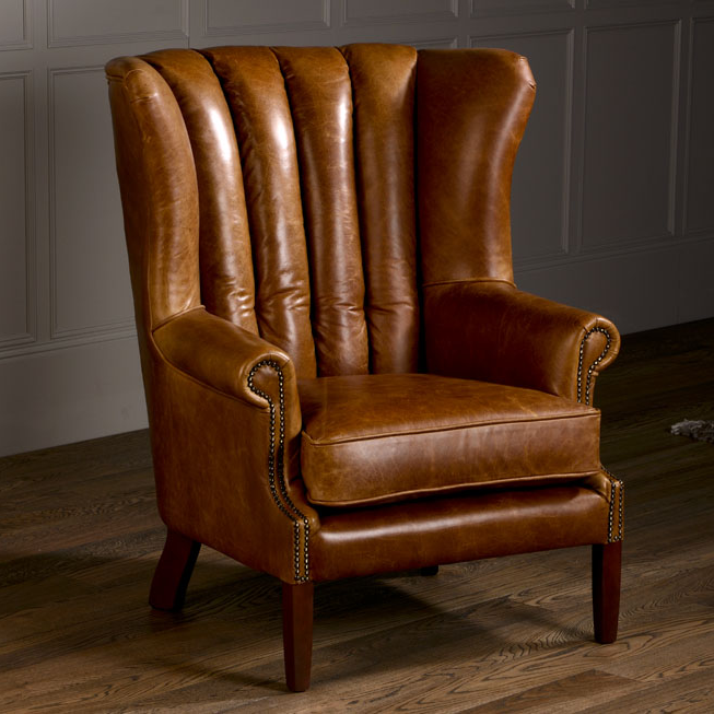 Wing Fluted Armchair