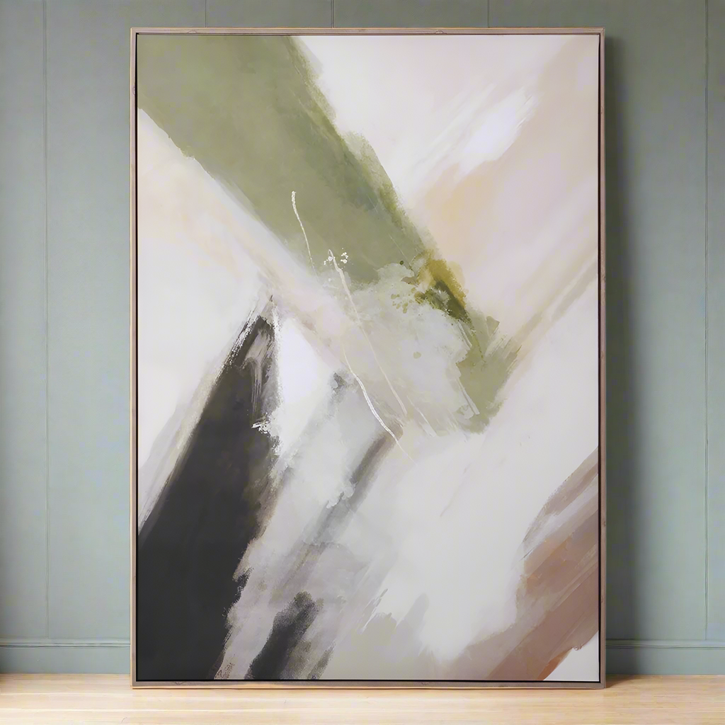 Framed Abstract Canvas Picture 140cm | Annie Mo's