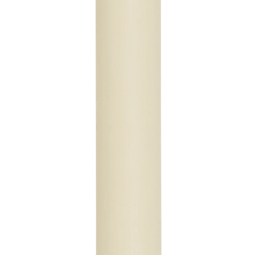 Pink Sand and White Tones Tall Rustic Dinner Candles 29cm - Colour Choice