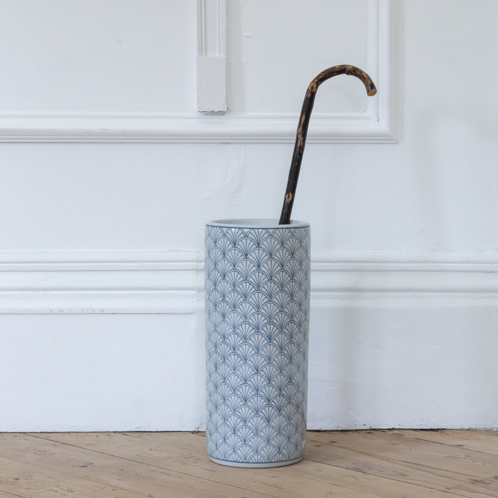Deco Design Glazed Ceramic Umbrella Stand 45cm | Annie Mo's