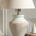 Juno Stoneware Lamp with Cream Shade 41cm