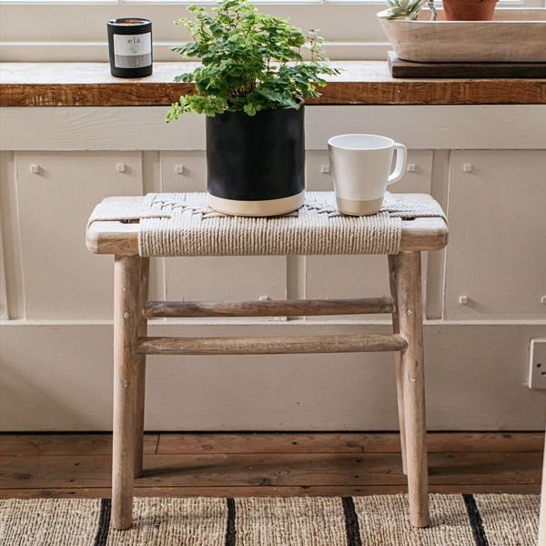 Kibo Wooden Narrow Side Table 50cm | Annie Mo's