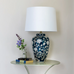 Lamp Grandiflora With White Shade 71cm