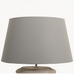 Birkdale Large Stone Lamp with Grey Shade 80cm