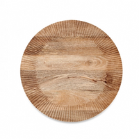 Mango Wood Grooved Chopping Board 46cm | Annie Mo's