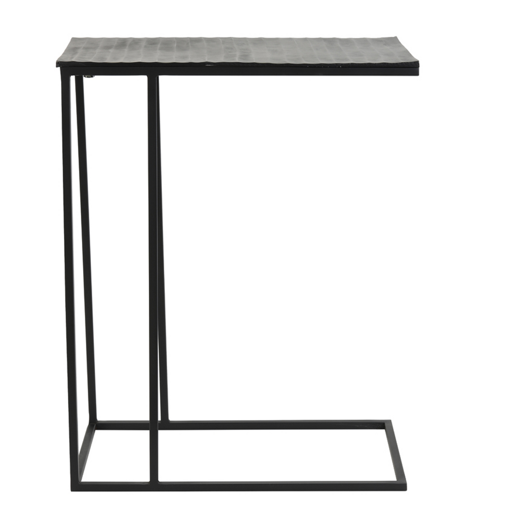 Matt Black Sofa Table 60cm