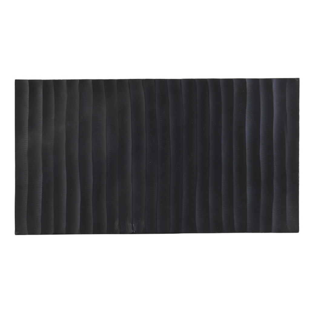 Matt Black Sofa Table 60cm