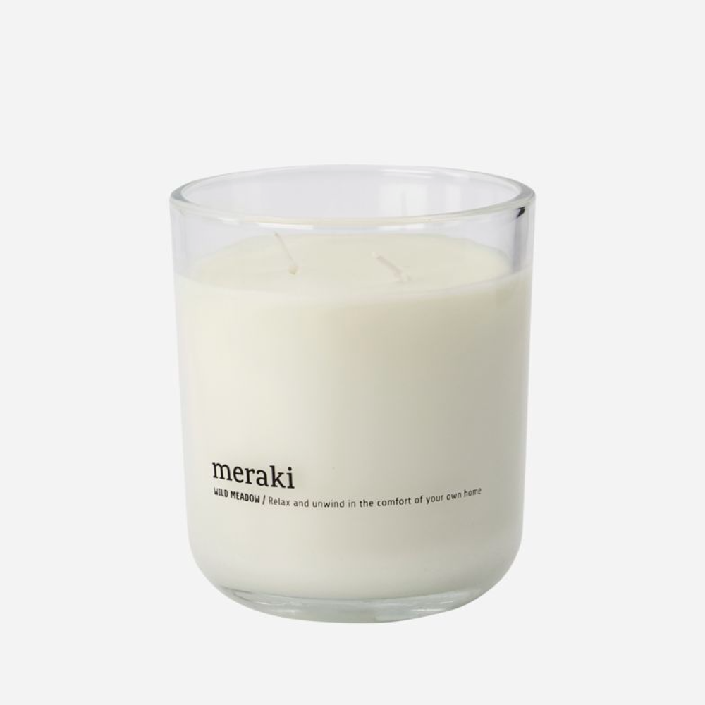Meraki White Meadow Scented Candle