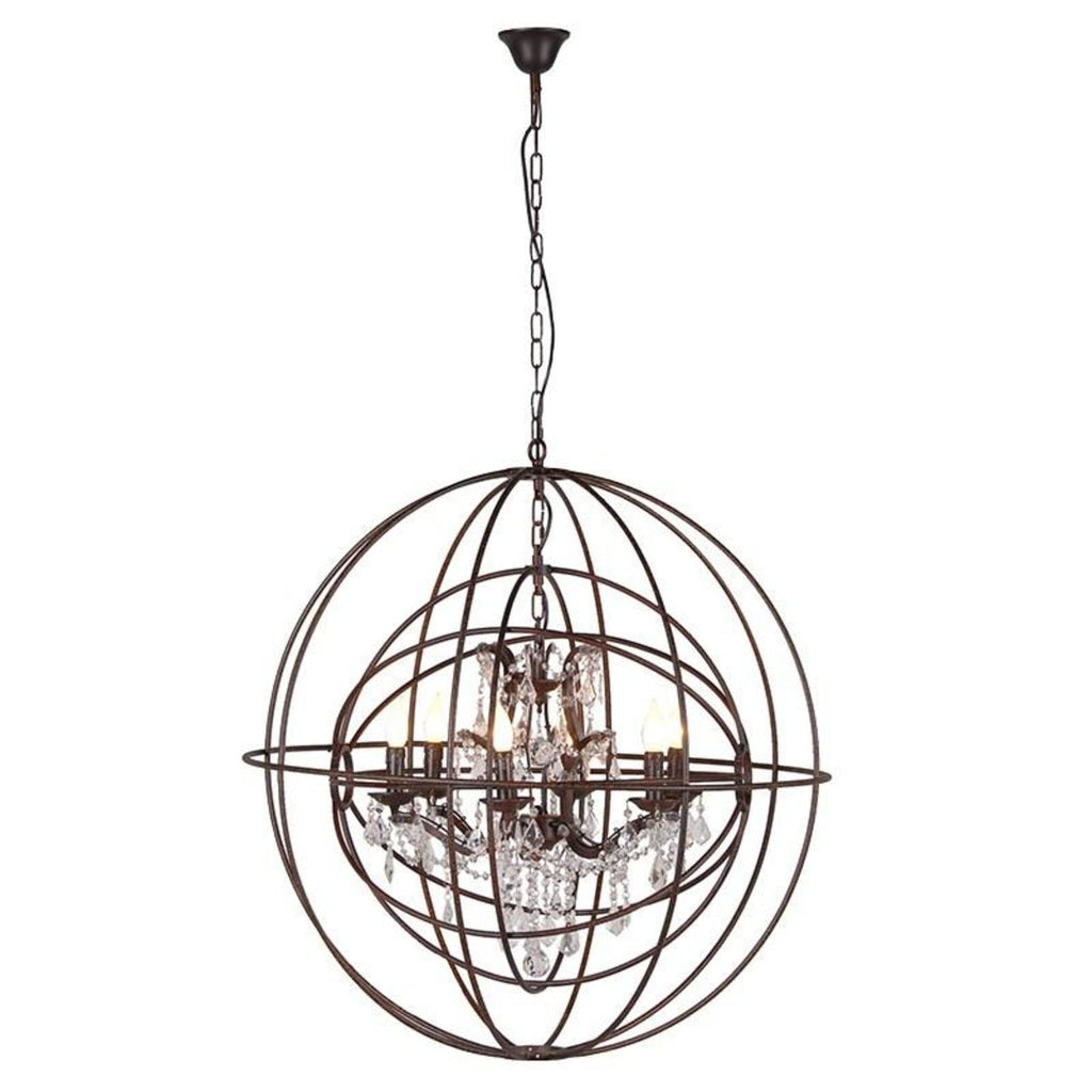 Metal Sphere Chandelier | Annie Mo's 2