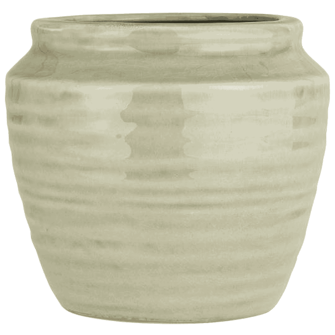 Mirage Green Crackled Surface Planters