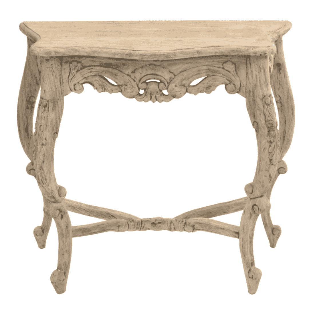 Natural Carved Console 82cm | Annie Mo's