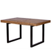 Nixon Reclaimed Mixed Wood Extending Dining Table 140cm - 180cm | Annie Mo's