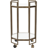 Octagonal Bar Trolley 82cm | Annie Mo's