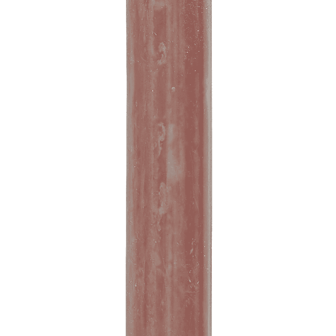 Pink Sand and White Tones Tall Rustic Dinner Candles 29cm - Colour Choice-F