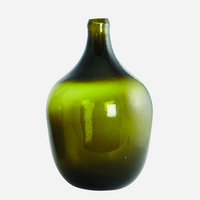 Olive Green Bottle Vase 38cm | Annie Mo's