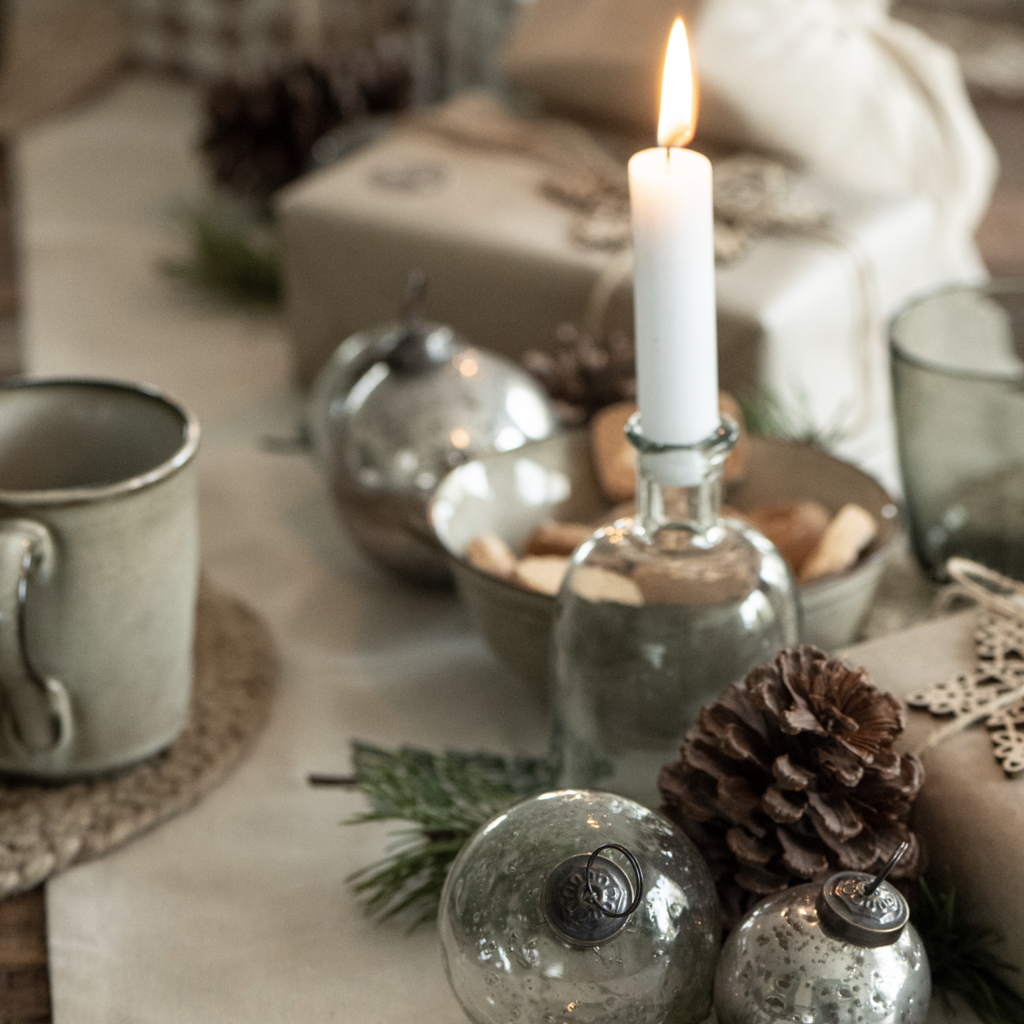 Pharmacy Glass for Dinner Candles 13cm