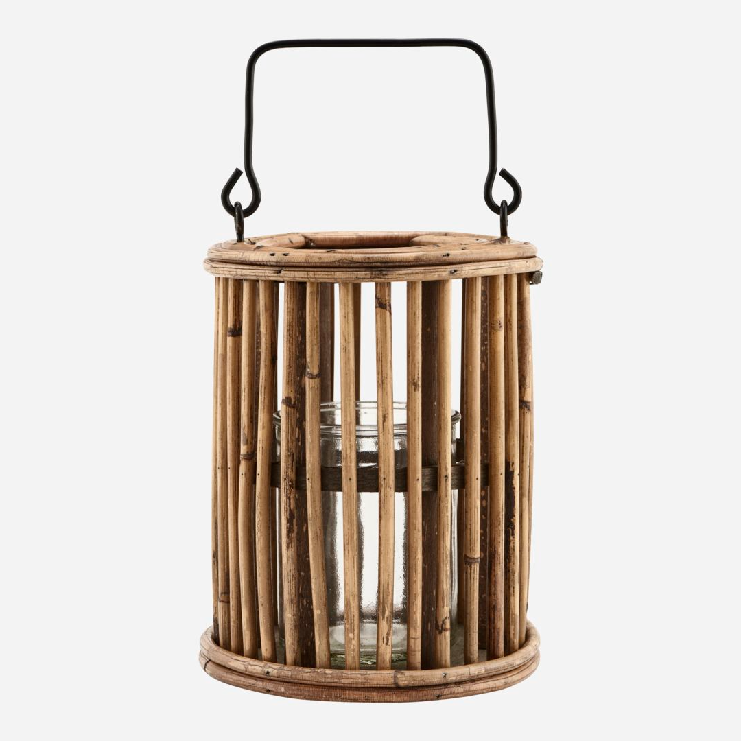 Rattan Lantern 18cm