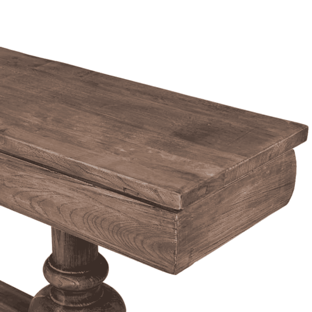 Reclaimed Elm Console Table 210cm-C