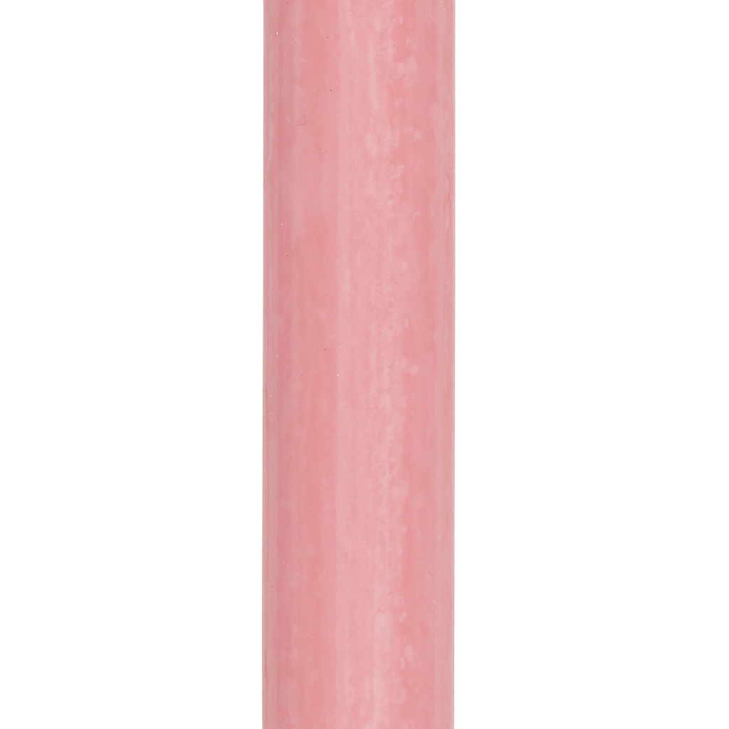 Pink Sand and White Tones Tall Rustic Dinner Candles 29cm - Colour Choice