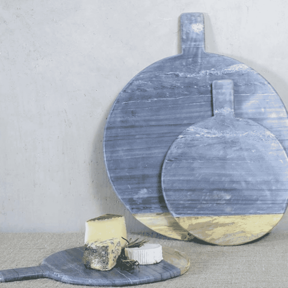 Round Grey Marble Board 41cm