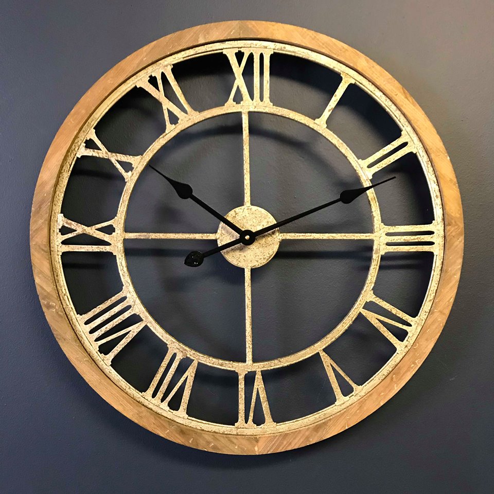 Round Cut-Out Clock 64cm b