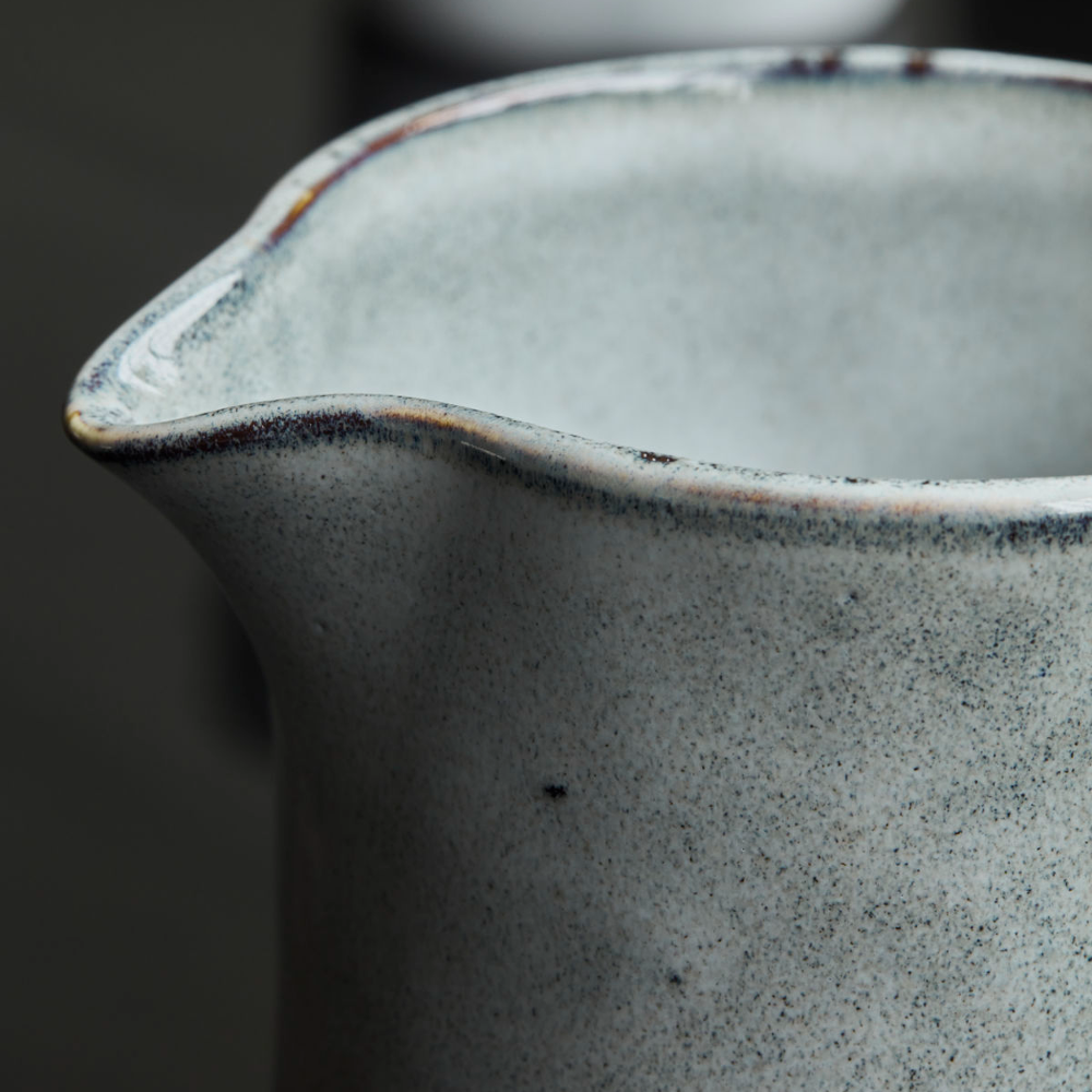 Rustic, Grey Blue Jug 12cm