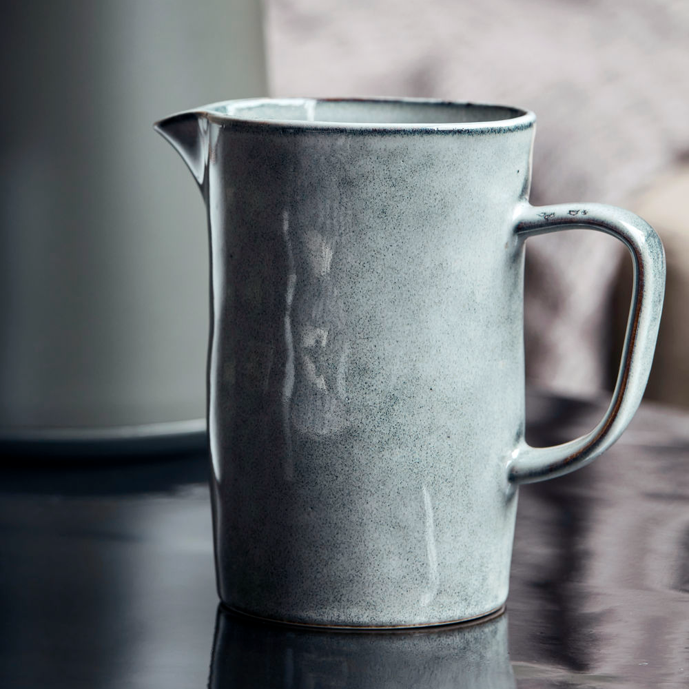 Rustic, Grey Blue Jug 12cm | Annie Mo's