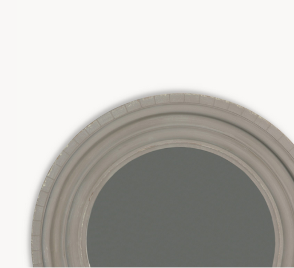 Wilton Grey Round Mirror 2