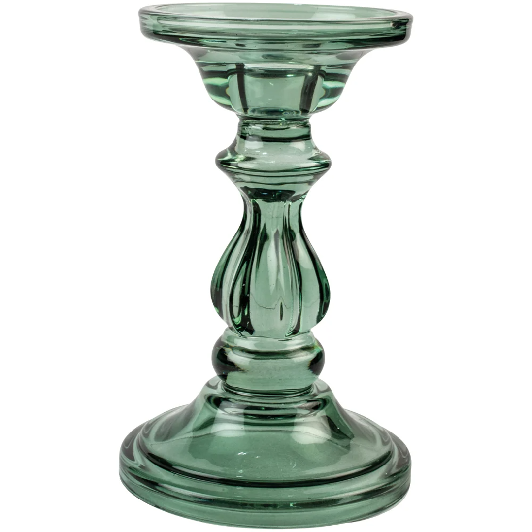 Sea Glass Candle Holder 16cm