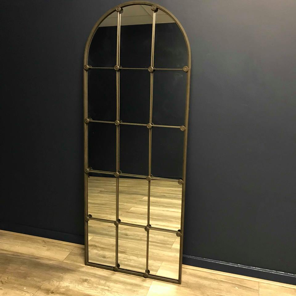Sectioned Wall Mirror 180cm High B
