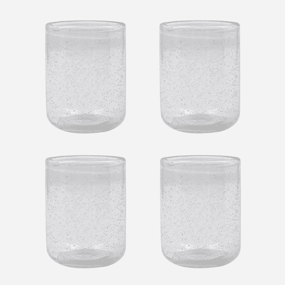 Clear Glass Tumblers 11cm-C