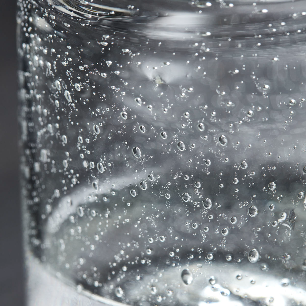 Set of Four Clear Glass Tumblers 11cm