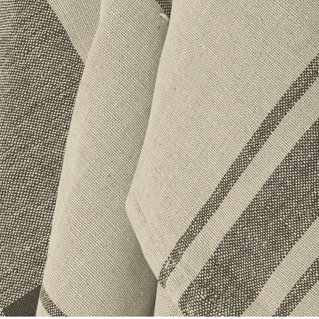 Set of Three Cotton Anilla Kitchen Towels-B