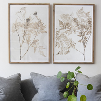 Set of Two Fern Framed Prints 100cm | Annie Mo's