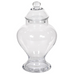 Small Clear Glass Ginger Jar with Lid 31cm | Annie Mo'sSmall Clear Glass Ginger Jar with Lid 31cm | Annie Mo's